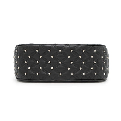 Bvlgari Chain Shoulder Bag Diva Dream Leather Black