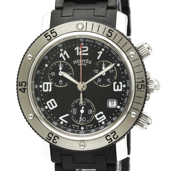 Hermes Clipper Diver Steel Rubber Quartz