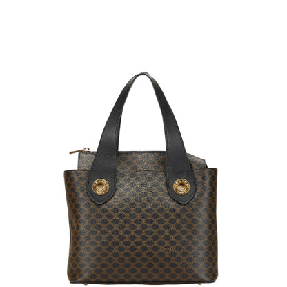 Celine Macadam Handbag In Black