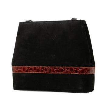 Salvatore Ferragamo Crossbody Shoulder Bag In Black