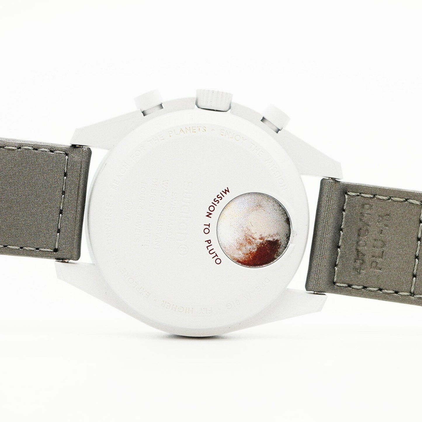 Swatch X Omega Mission To Pluto So33M101 White Dial