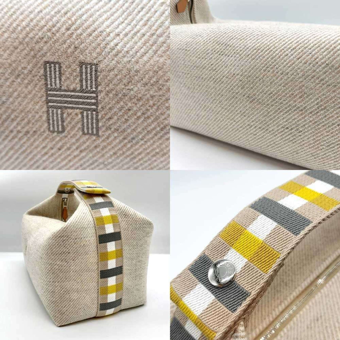 Pouch Canvas - Hermes Handbag