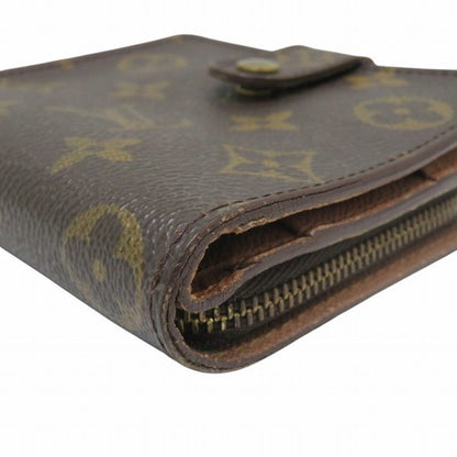 Louis Vuitton Monogram Compact Zip Bi-Fold Wallet M61667