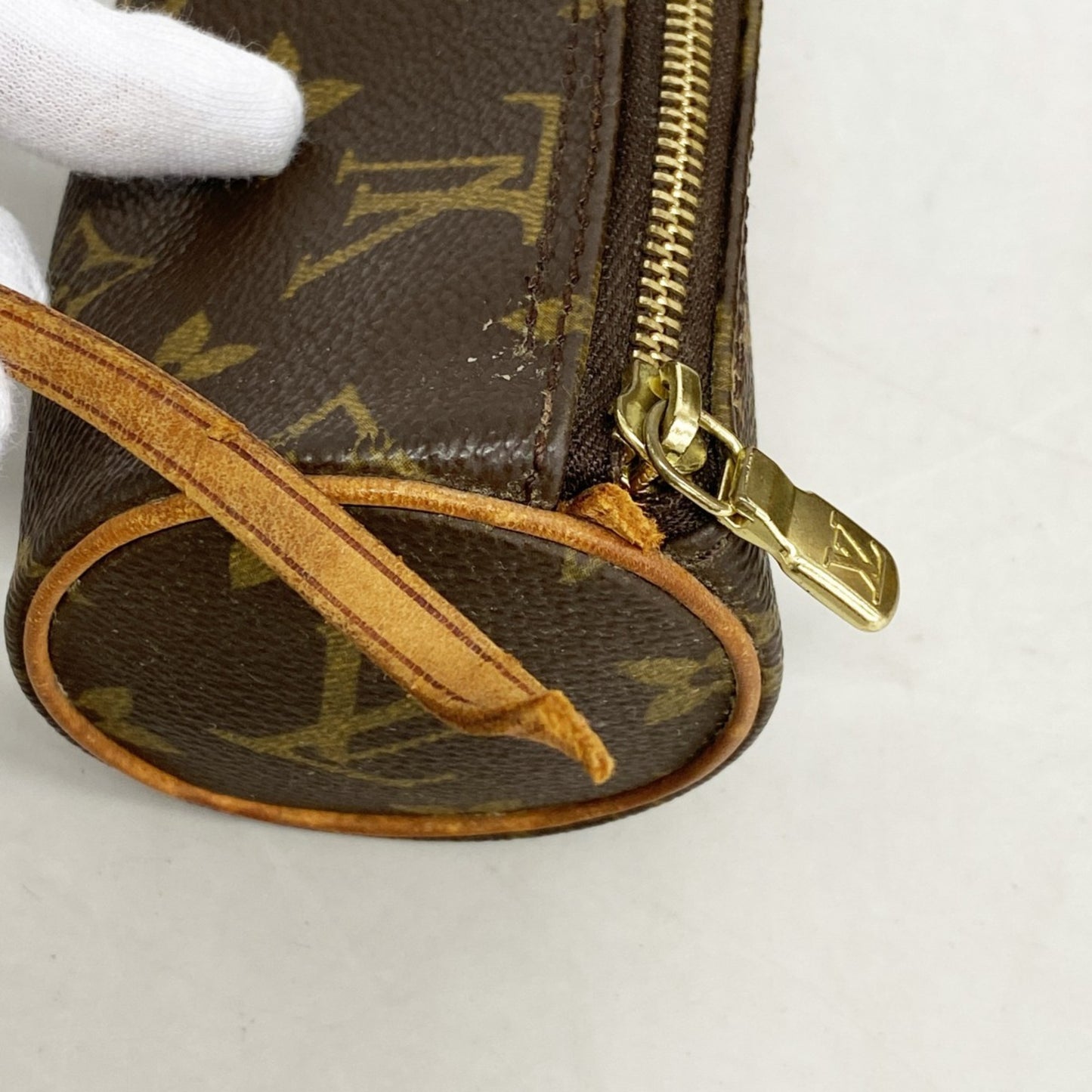 Louis Vuitton Monogram Papillon 30 Handbag M51385 Brown