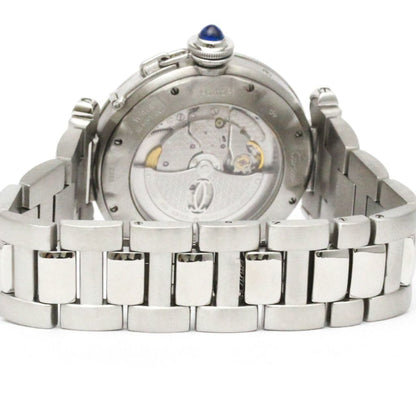 Cartier Pasha 38 Gmt Power Reserve Automatic Watch W31037H3 Polished