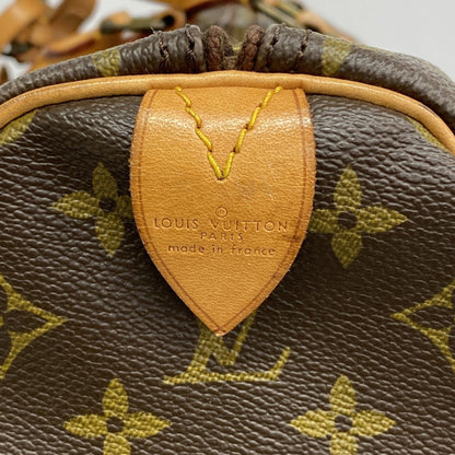 Louis Vuitton Monogram Keepall 60 Boston Bag M41422 Brown