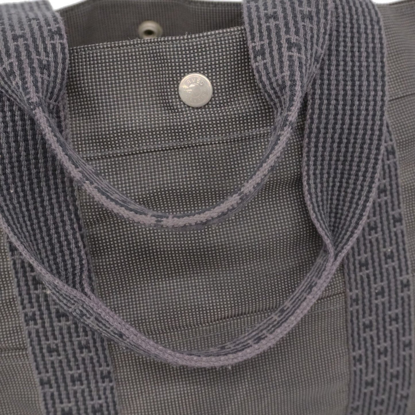 Hermes Herms Air Line Gm Canvas Tote Bag