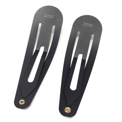 Balenciaga Women'S Holli Xxl Clip Set 2 Snap Hair Clips