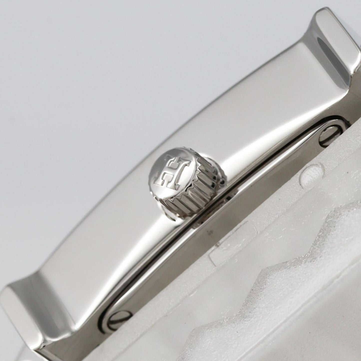 Herms H Watch D Hh1.130 Ss Quartz Wristwatch