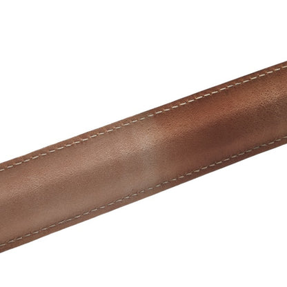 Loewe Anagram Slap Small Bracelet Brown Leather