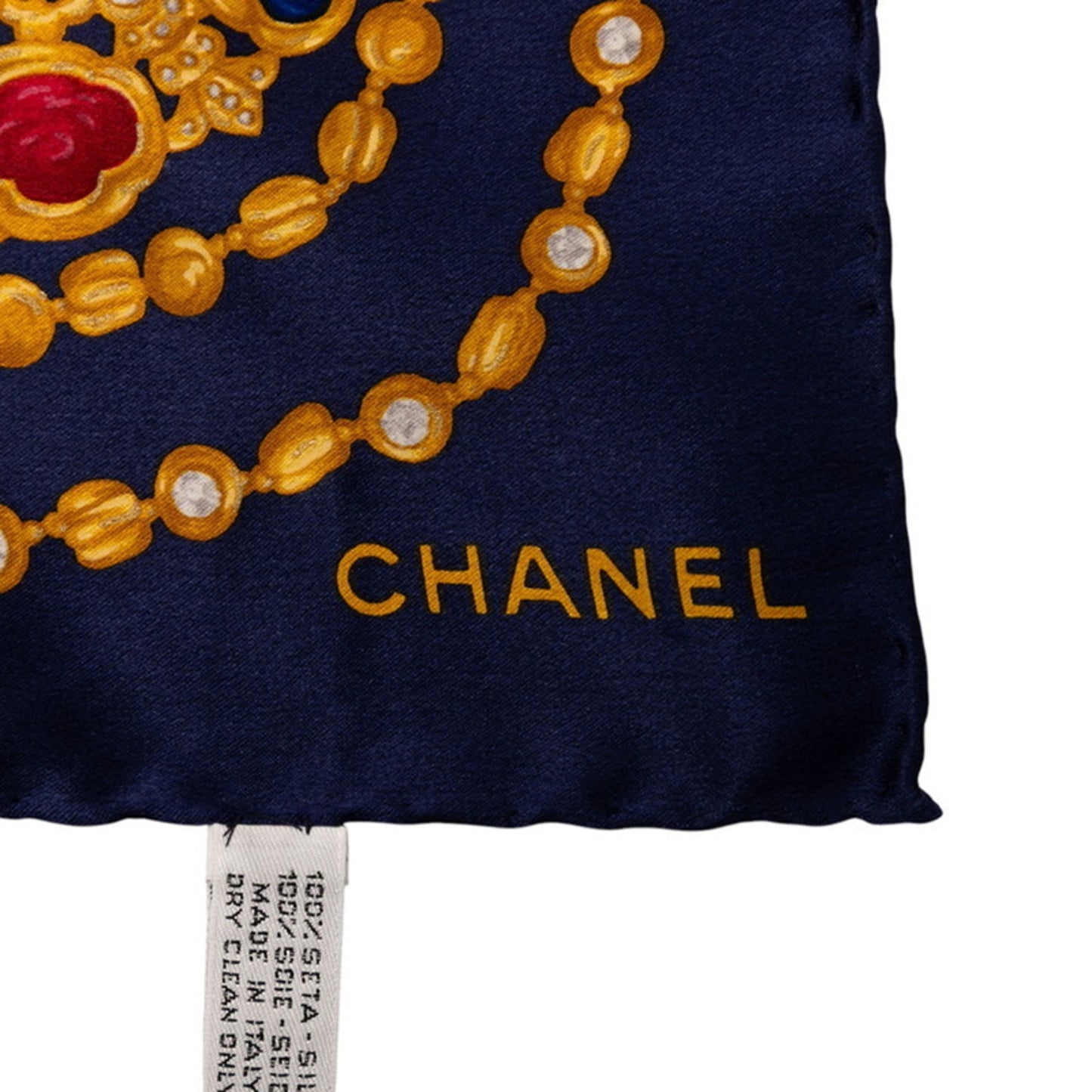 Chanel Jewelry Jewel Pattern Scarf