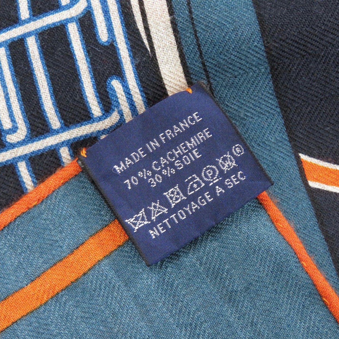 Like New Herms Carre Jean 140 Mysterious Rider Cashmere