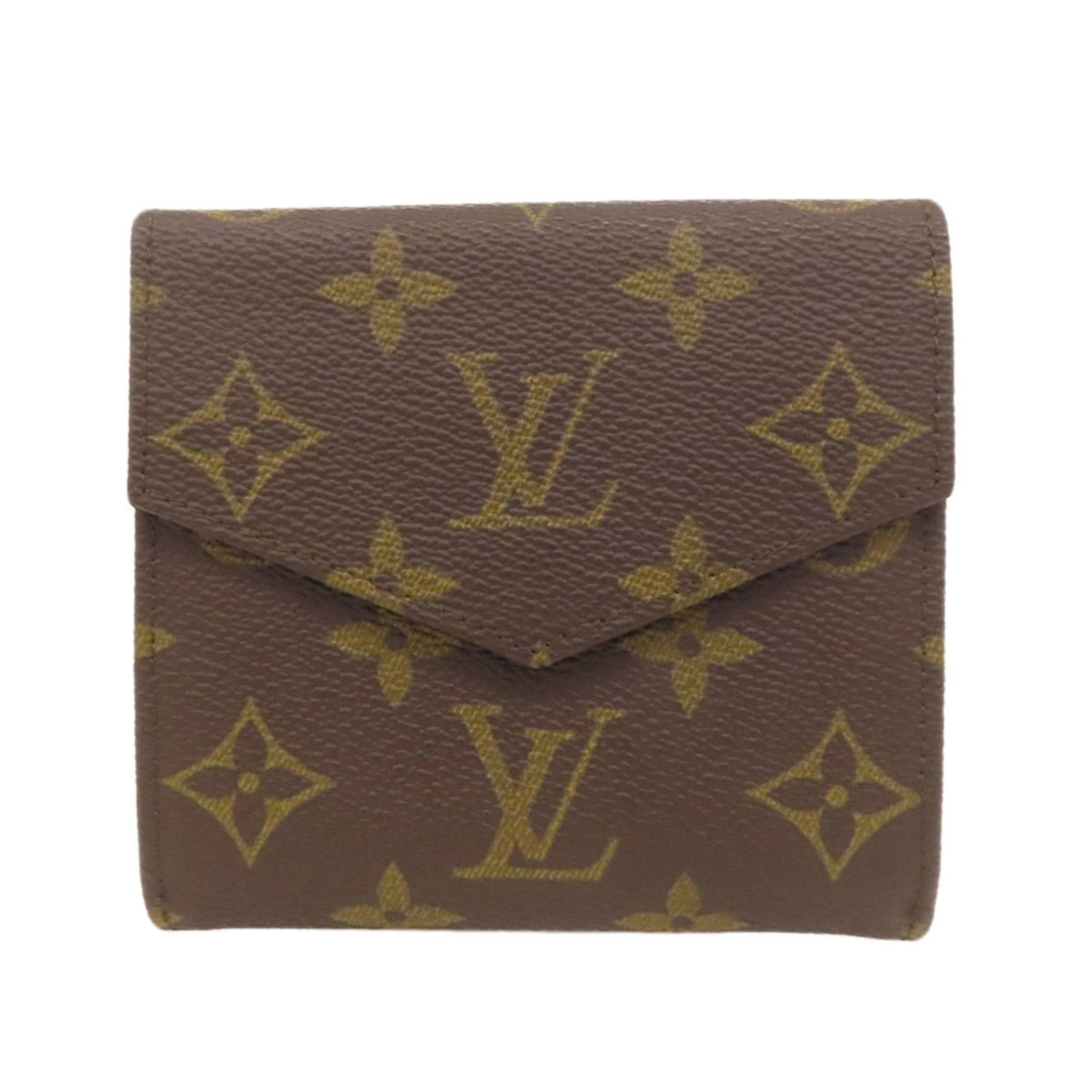 Louis Vuitton M61660 Porte Monnaie Bi-Fold Wallet In Monogram Canvas