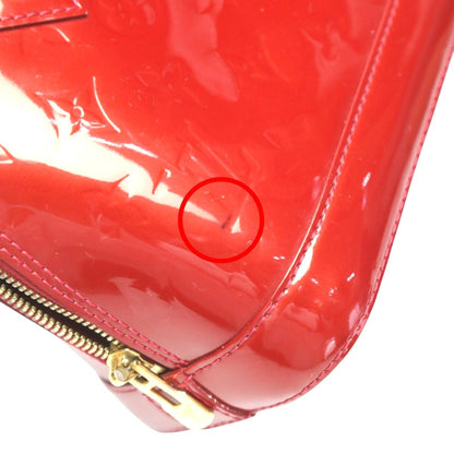 Louis Vuitton Louis Vuitton Handbag 2Way Bag Monogram Alma Bb Vernis M90174 Red