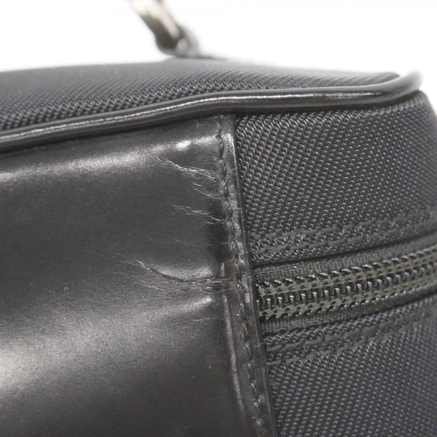 Gucci Bamboo Vanity Bag 032 1956 0150 Nylon Black