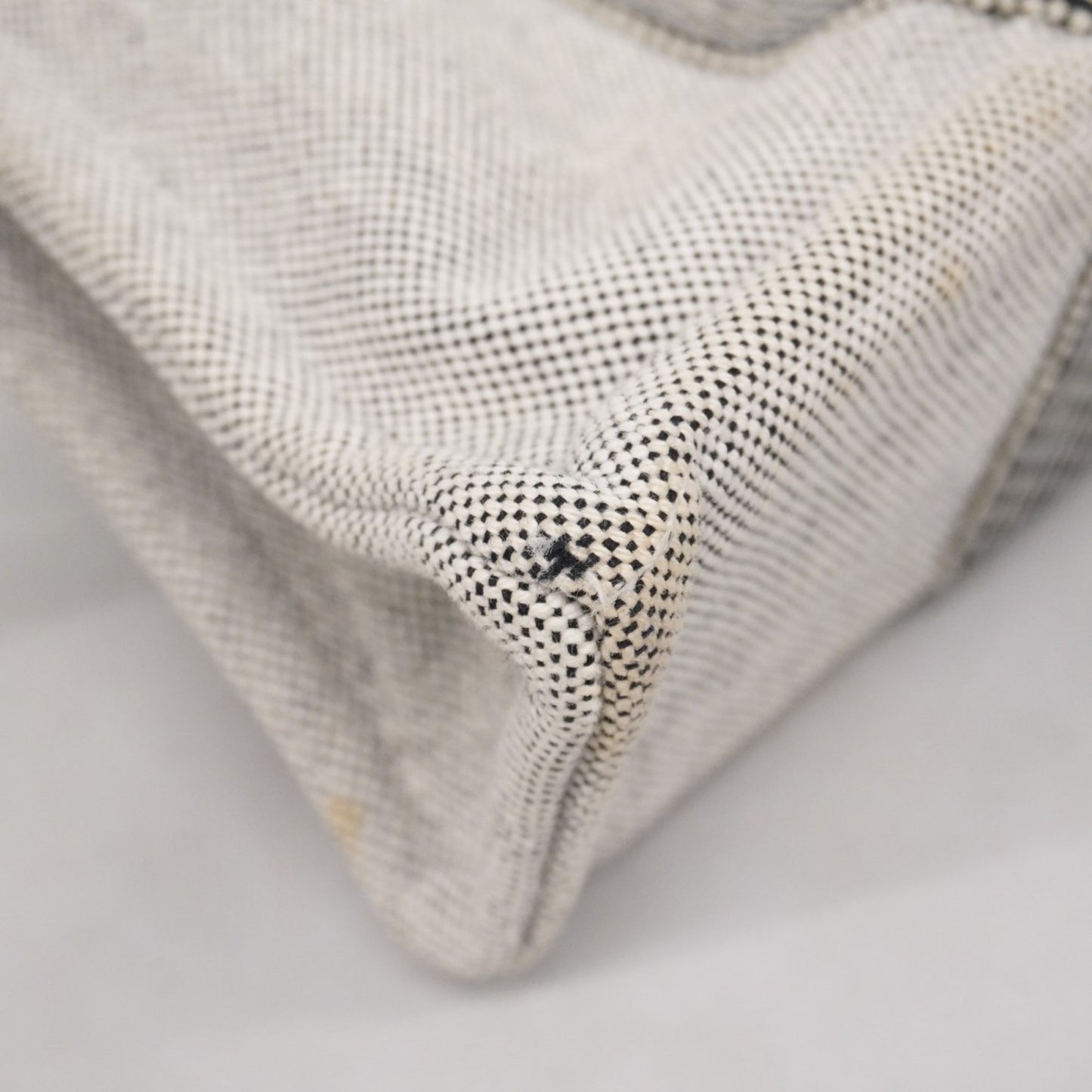 Hermes Herms New Foule Tote Pm Canvas Bag In Gray And Black For Women