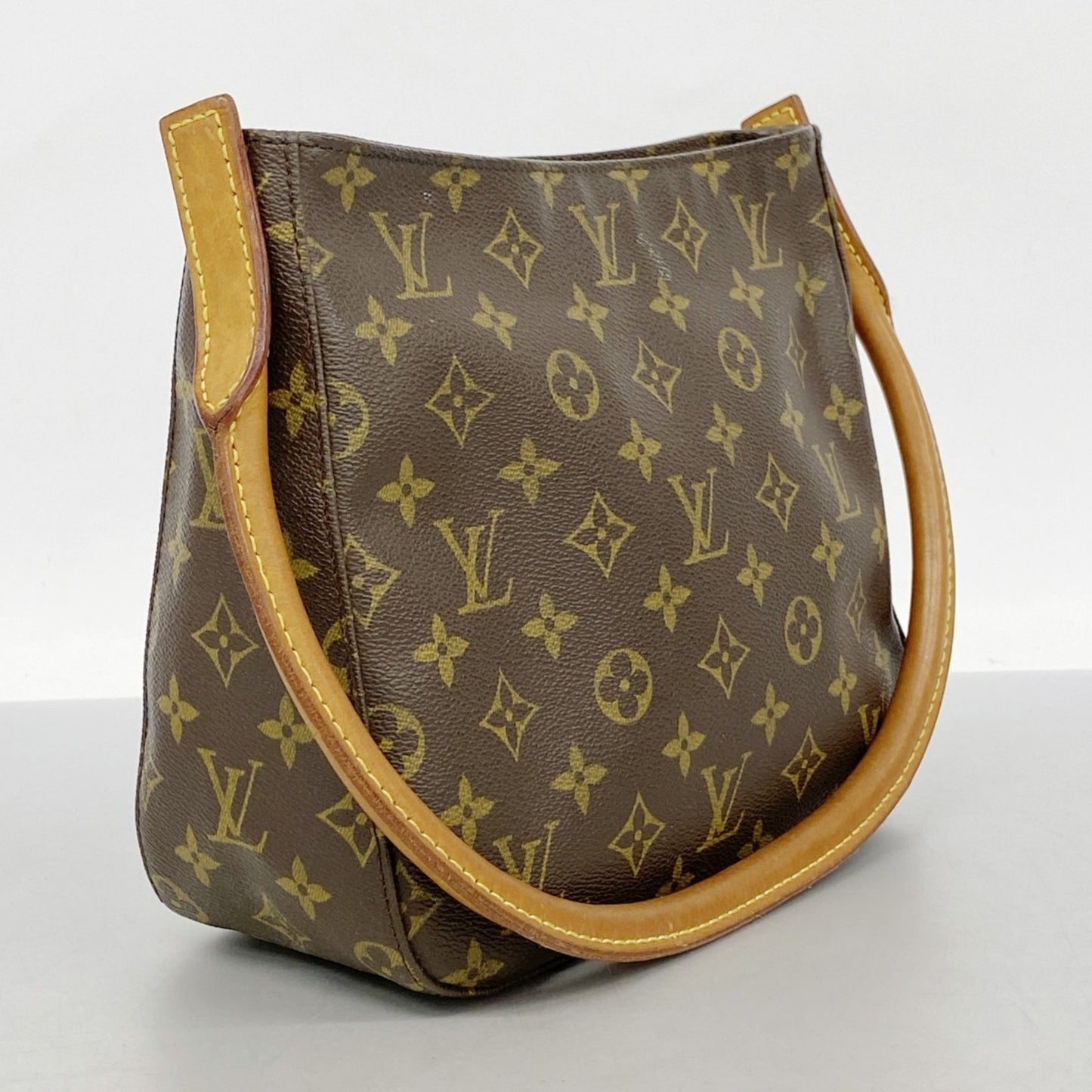 Louis Vuitton Monogram Looping Mm Shoulder Bag M51146 Brown