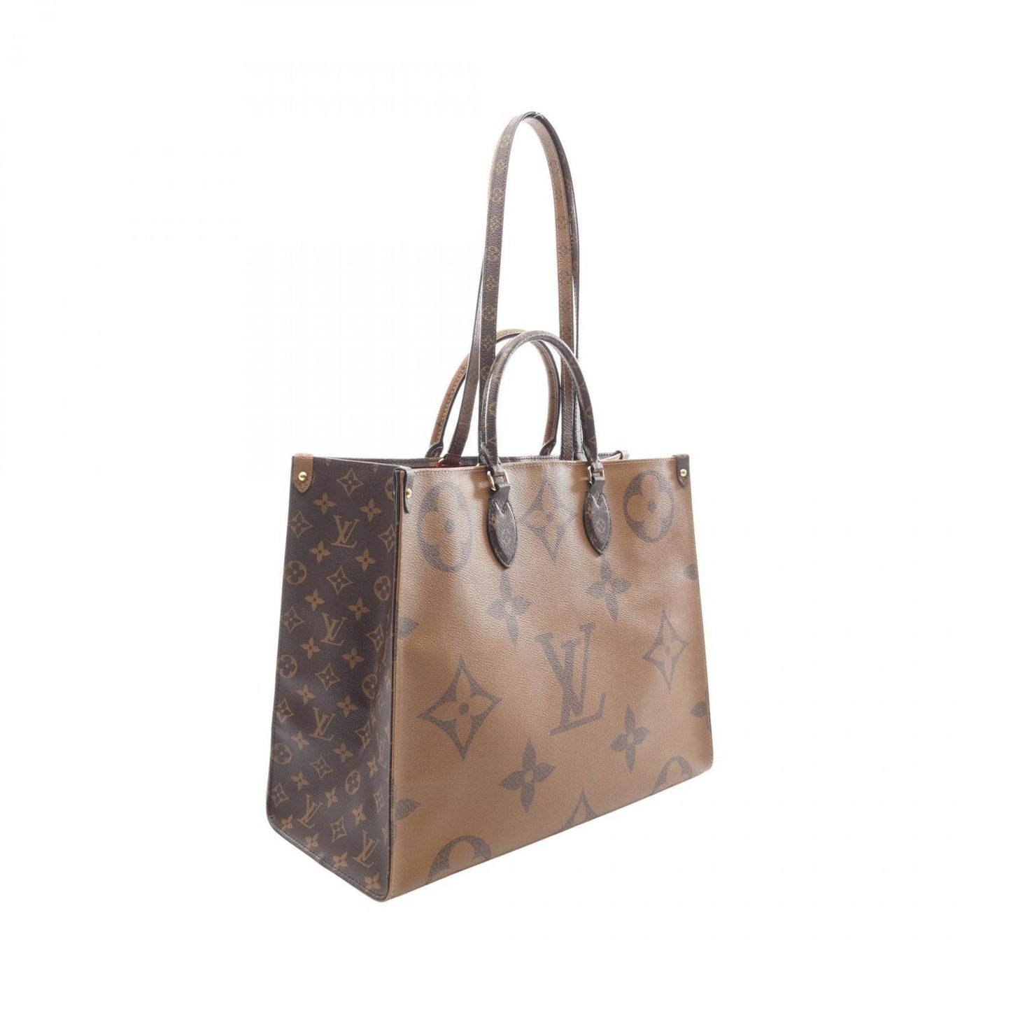 Louis Vuitton On The Go Gm Monogram Giant Reverse Tote Bag