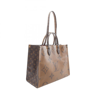 Louis Vuitton On The Go Gm Monogram Giant Reverse Tote Bag