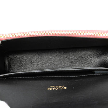 Bvlgari Serpenti Forever Chain Shoulder Bag In Pink Enamel