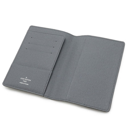 Louis Vuitton Taiga Couverture Passport Case Cover Glacier Gray M32647