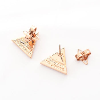 Vivienne Westwood Accessories Orb Earrings With Gold-Plated Rhinestones For Women