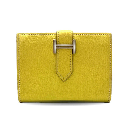 Leather Hermes Card Case Chevre