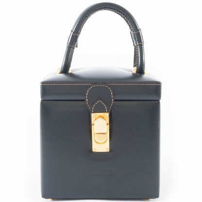 Loewe Vanity Bag Leather Green