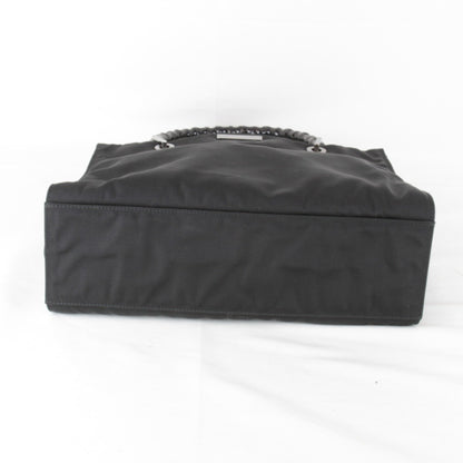 Gucci 002?1016?002865 Shoulder Bag 2Way Tote Nylon Bamboo