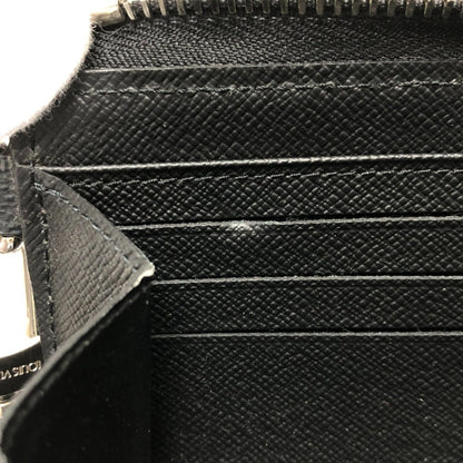 Louis Vuitton N60379 Damier Graphite Zippy Dragonne L-Shaped Long Wallet With Strap