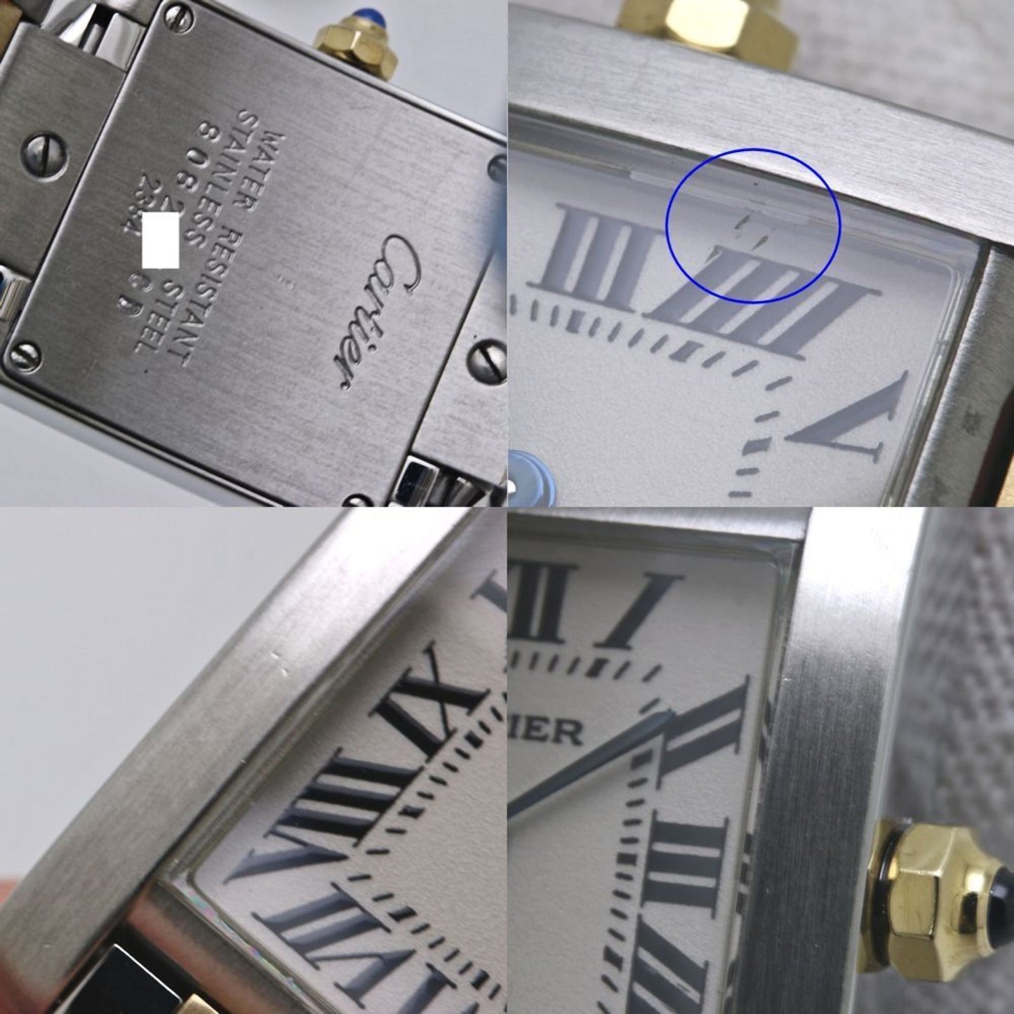 Cartier Tank Franaise Sm W51007Q4