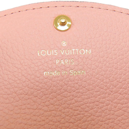 Louis Vuitton M81520 Portomonnaie Rosalie Rose Poodle Wallet/Coin Case Empreinte
