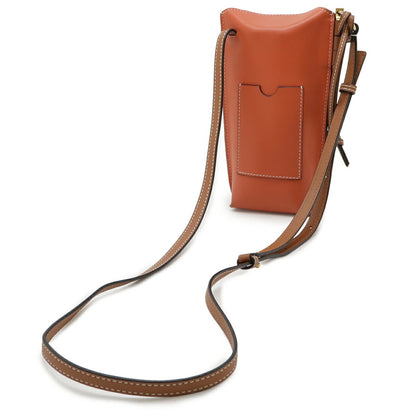 Loewe Anagram Gate Pocket Shoulder Bag/Pouch In Soft Calfskin Leather