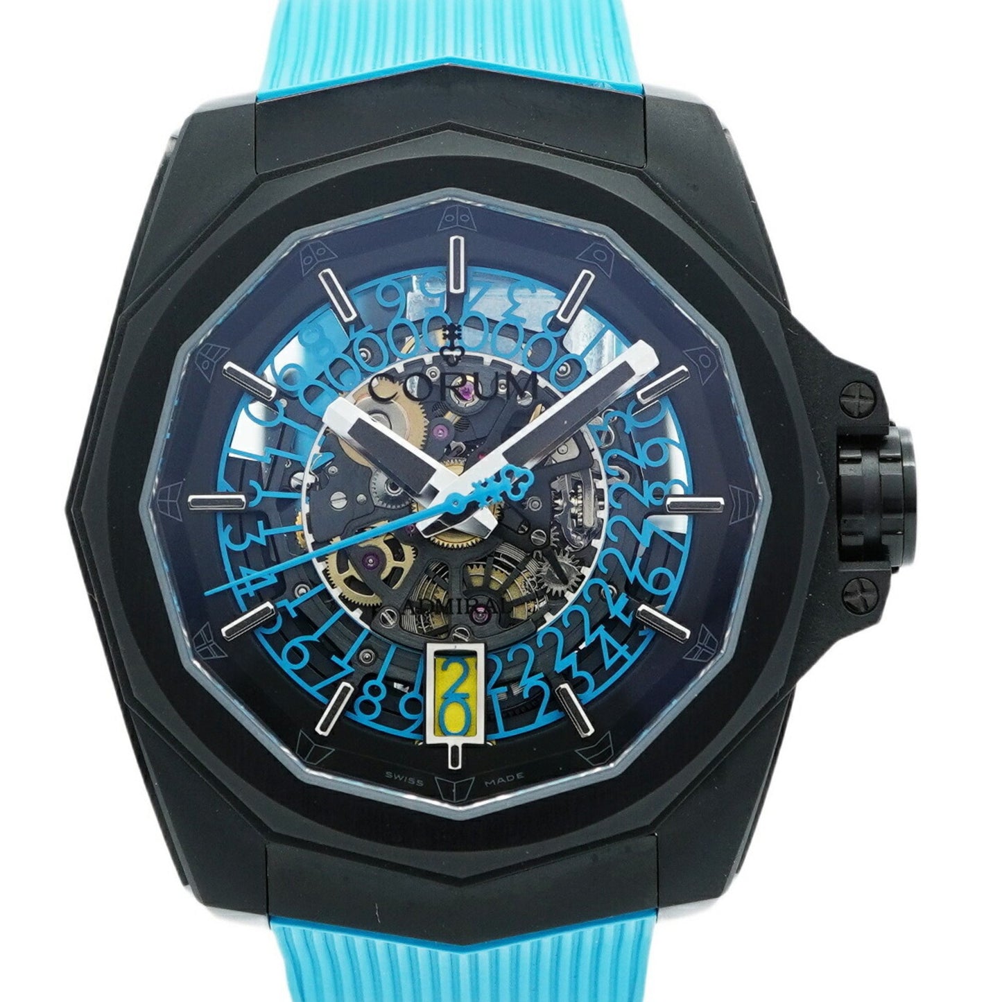 Corum Admiral Ac1 45 A082 03688 Skeleton Dial