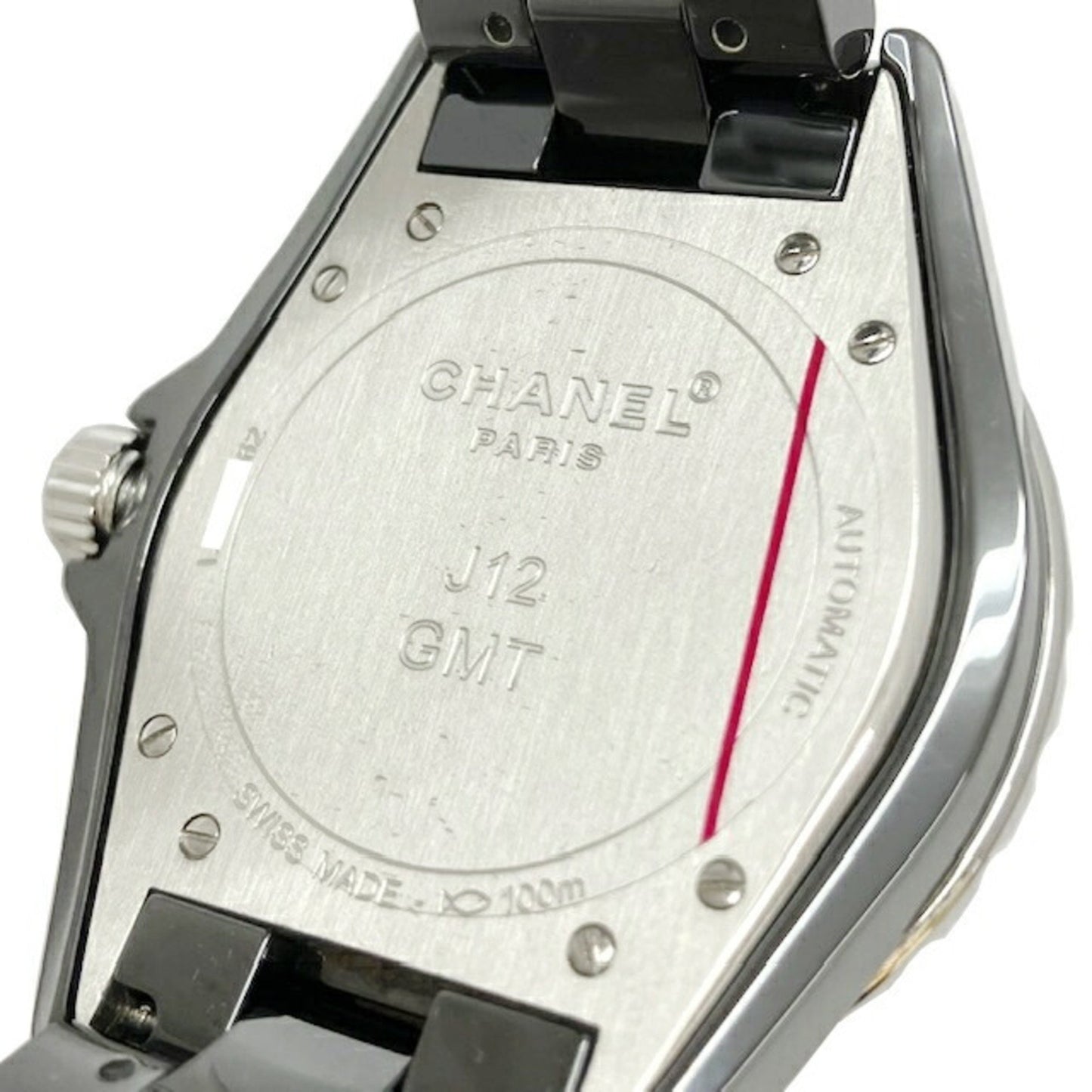 Chanel J12 Gmt H2012 Black Ceramic Automatic Watch