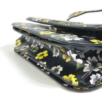 Balenciaga 674693 Gossip Flower Shoulder Bag In Leather