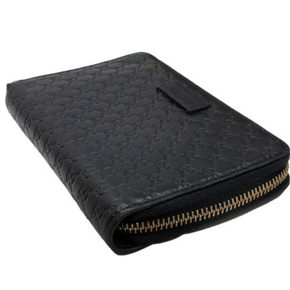 Gucci 449423 Guccissima Round Compact Wallet Purse