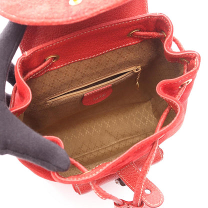 Gucci Bamboo Backpack Bag In Suede And Leather