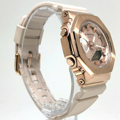 G-Shock Casio Gm-S2100Pg-4A Metal Covered Mid-Size Compact Model With Casio Oak Octagonal Case