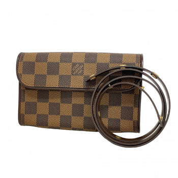 Louis Vuitton Damier Pochette Florentine Waist Bag N51856 Brown Spo