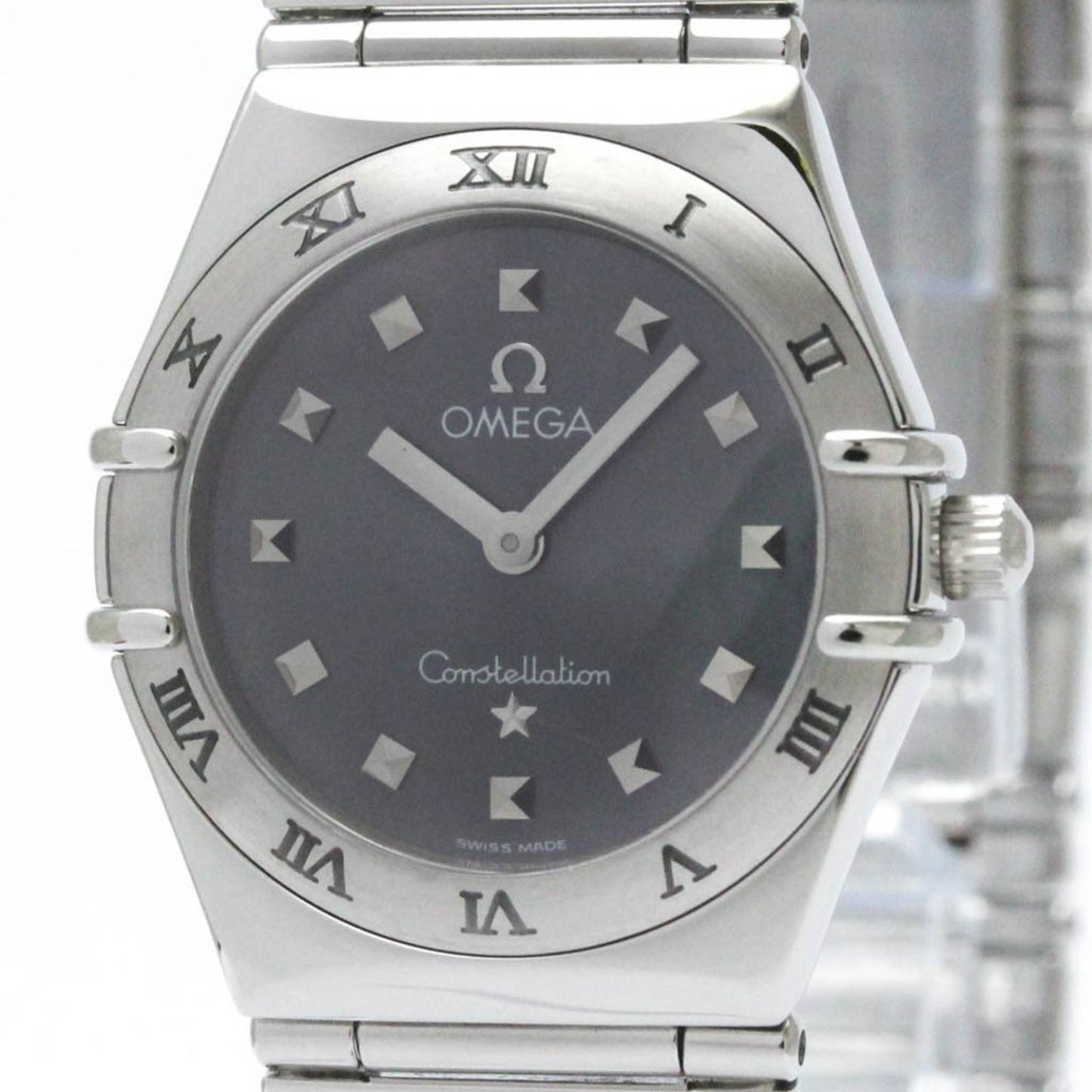 Polished Omega Constellation My Choice Quartz