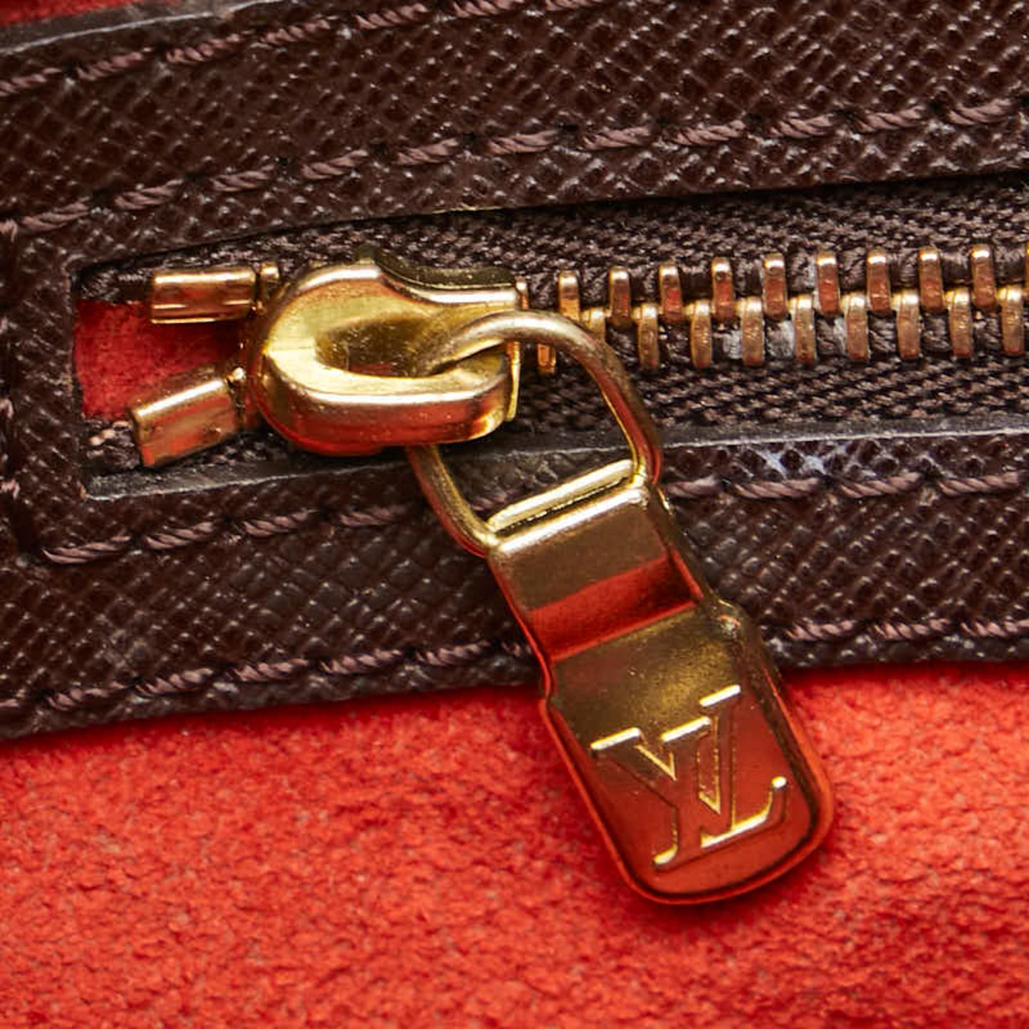 Louis Vuitton Damier Mare Tote Bag/Shoulder Bag N42240 Brown Leather