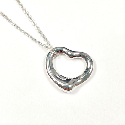 Tiffany & Co. Tiffany Heart Elsa Peretti Necklace In 925 Sterling Silver
