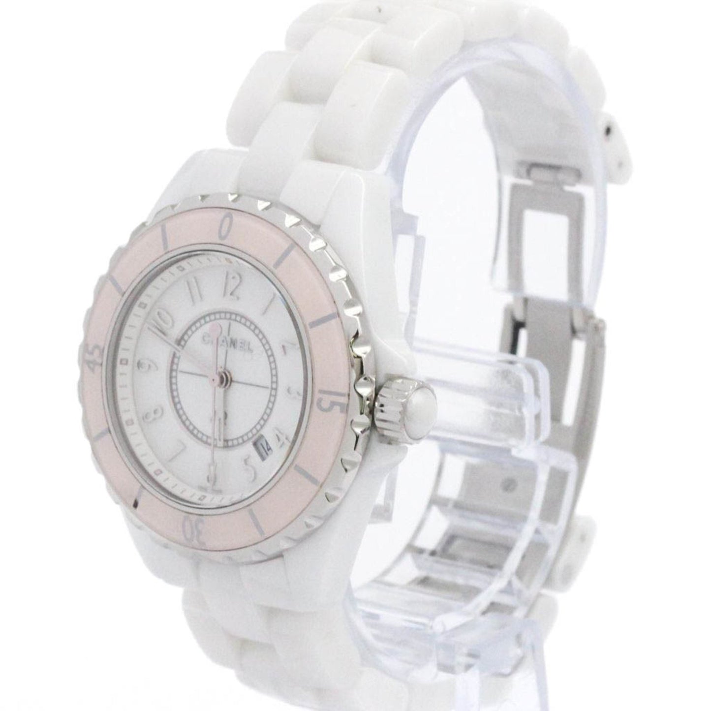 Chanel J12 Soft Pink Ceramic Automatic