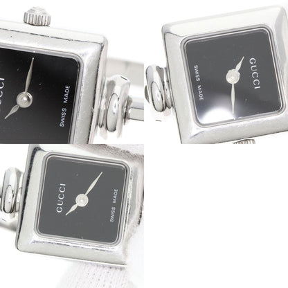 Gucci 1900L Square Face Bangle Watch In Stainless Steel/Ss
