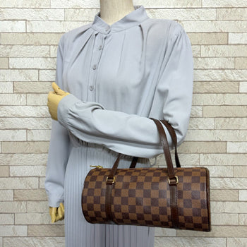 Louis Vuitton Papillon 26 Damier Handbag Canvas N51304 Brown
