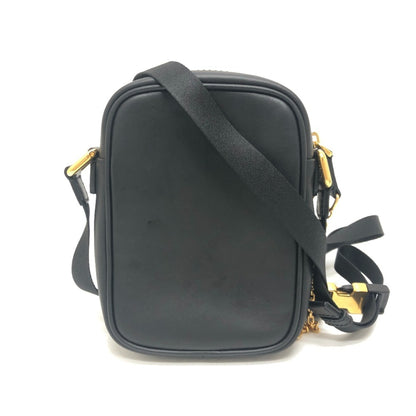 Fendi 7Va456 Calligraphy Stud Shoulder Bag