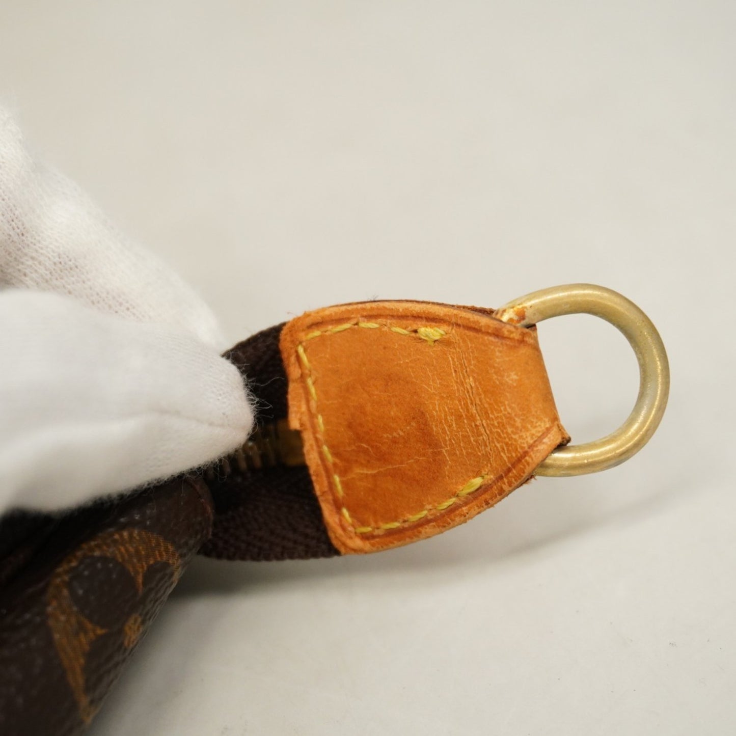 Louis Vuitton Monogram Pochette Accessoires M51980 Brown