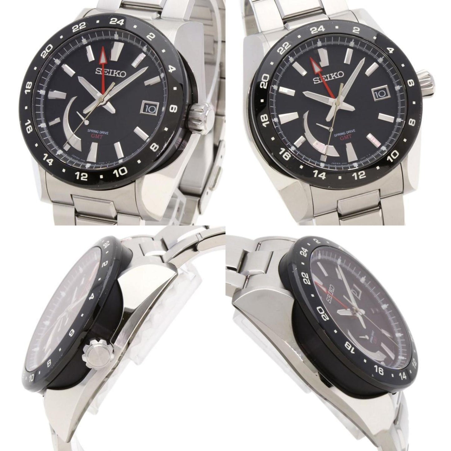 Seiko Saea005 5R66-0Ar0 Brightz Ananta Gmt Watch