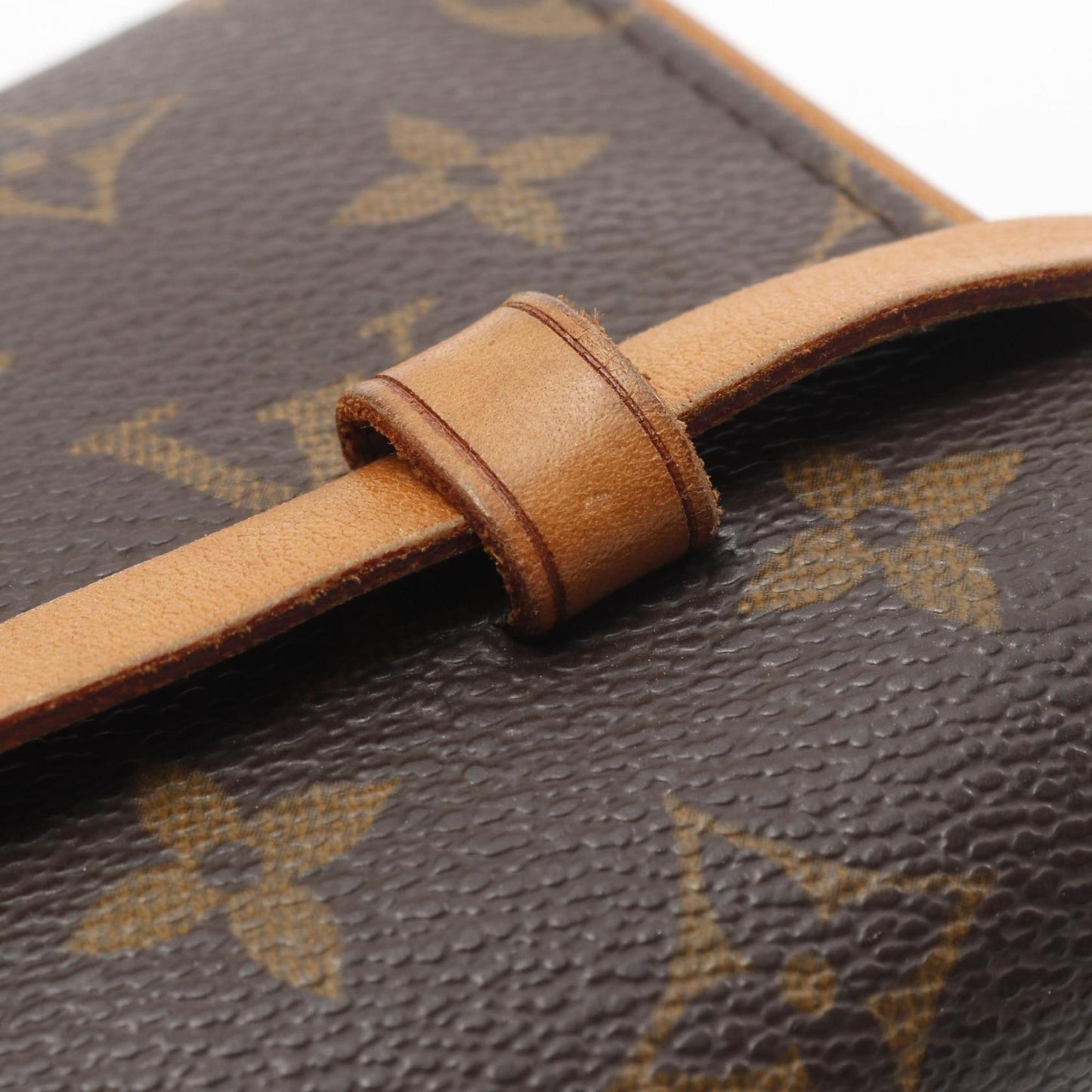 Louis Vuitton Florentine Pochette Monogram Waist Bag/Body Bag In Coated Canvas And Leather